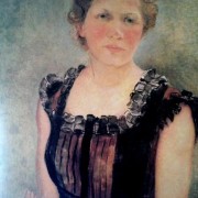 Quadre de la pintora Olga Sacharoff. Museu de Valls, Valls